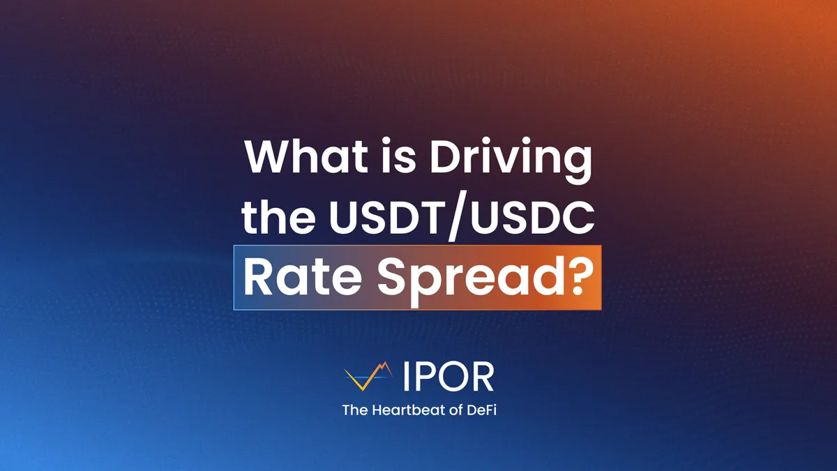 What is driving the USDT/USDC rate spread?