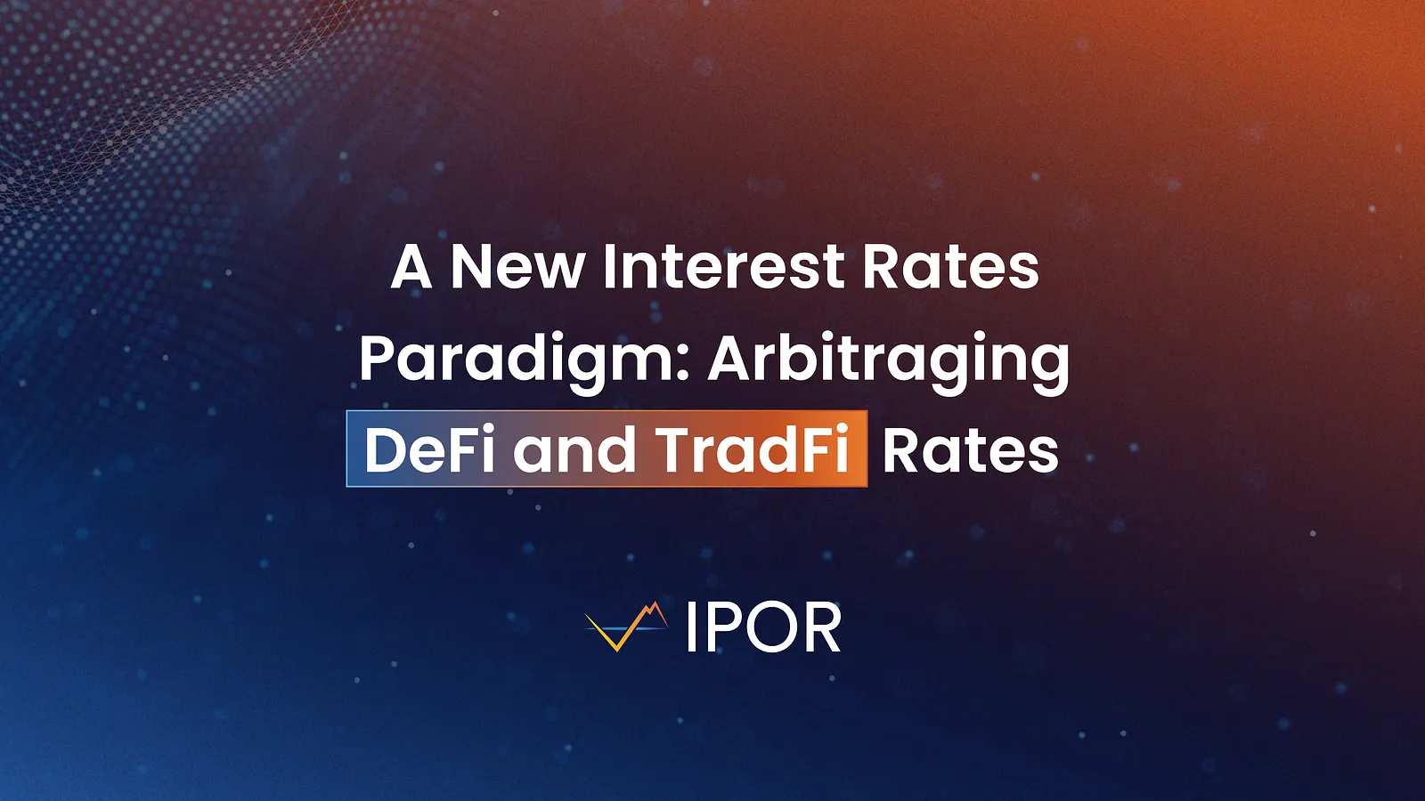 High Interest rates: The Arbitrage between DeFi and TradFi rates.
