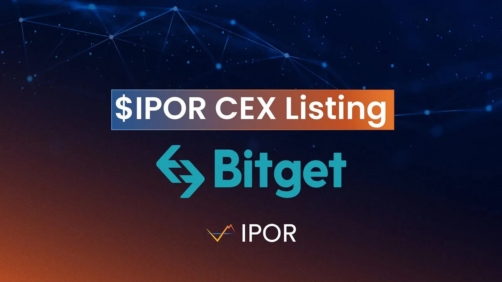 $IPOR to be Listed on Bitget a Top 10 Global Exchange on March 22, 1pm UTC