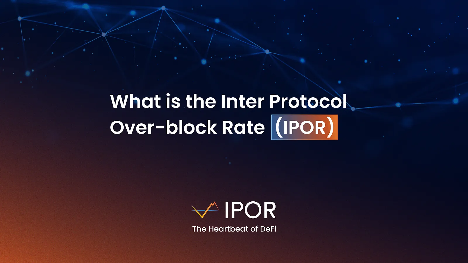 What is the Inter Protocol Over-block Rate (IPOR)?